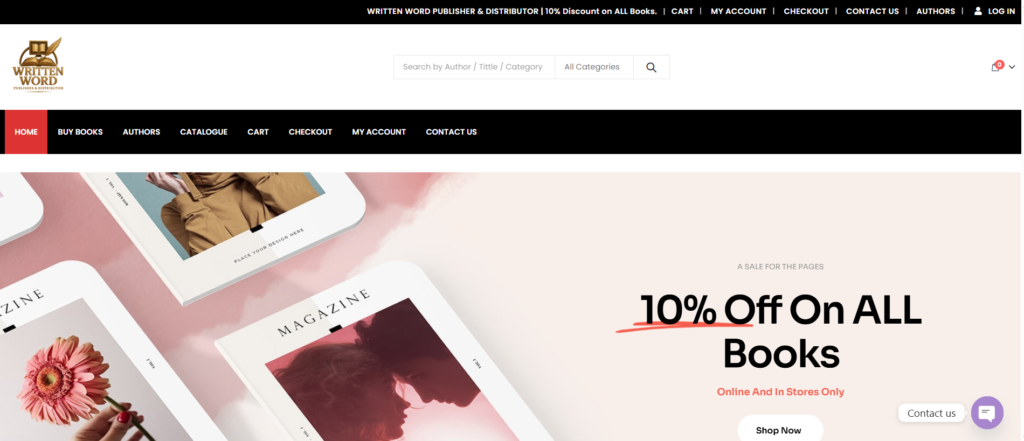 Written Word Publishers & Distributors