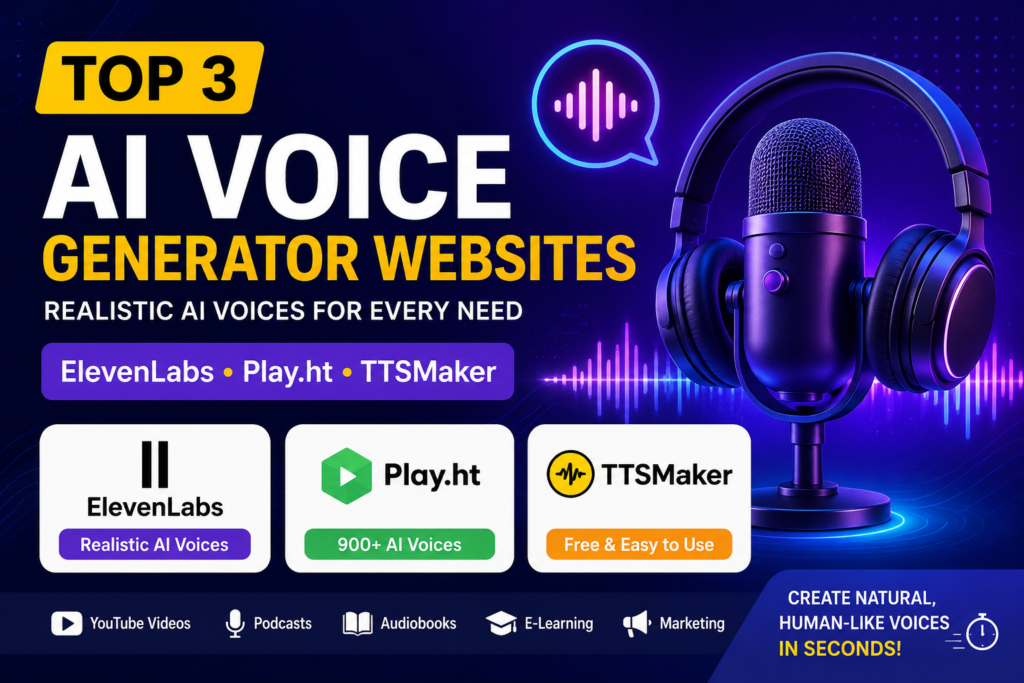 AI Voice Generator Websites