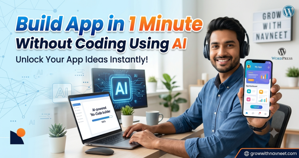 Build App in 1 Minute Without Coding Using AI Build Apps With AI
