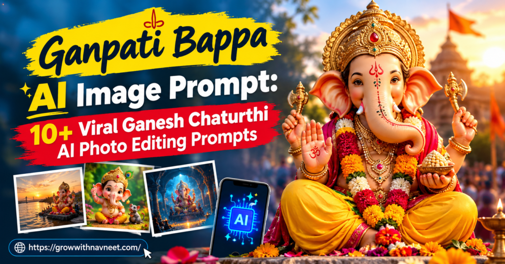 Ganpati Bappa AI Image Prompt
